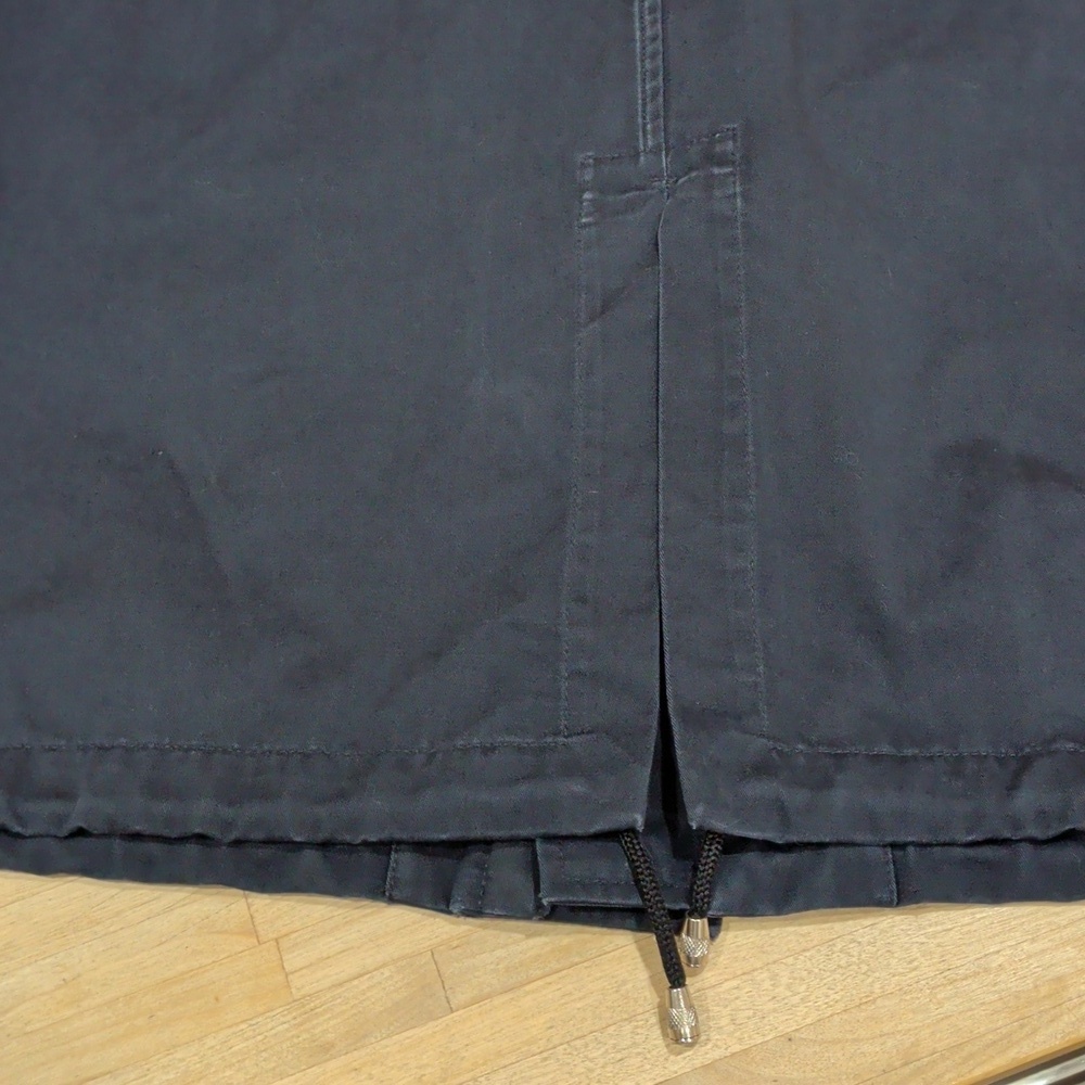Sandro Men's Black Hooded Parka Jacket - Picture 12 of 12